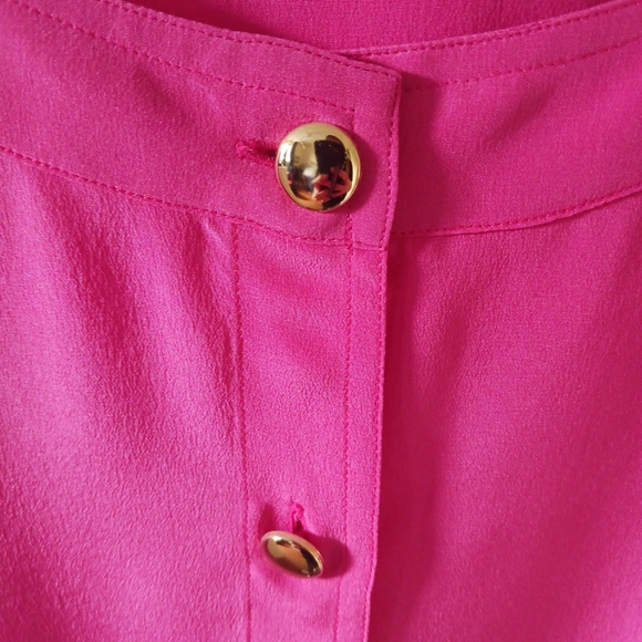 Vintage Harry Rosen Silk Top - Picture 4 of 6